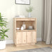 Skjenk 60x34x75 cm heltre furu