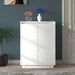 Skoskap hvit 60x35x80 cm heltre furu