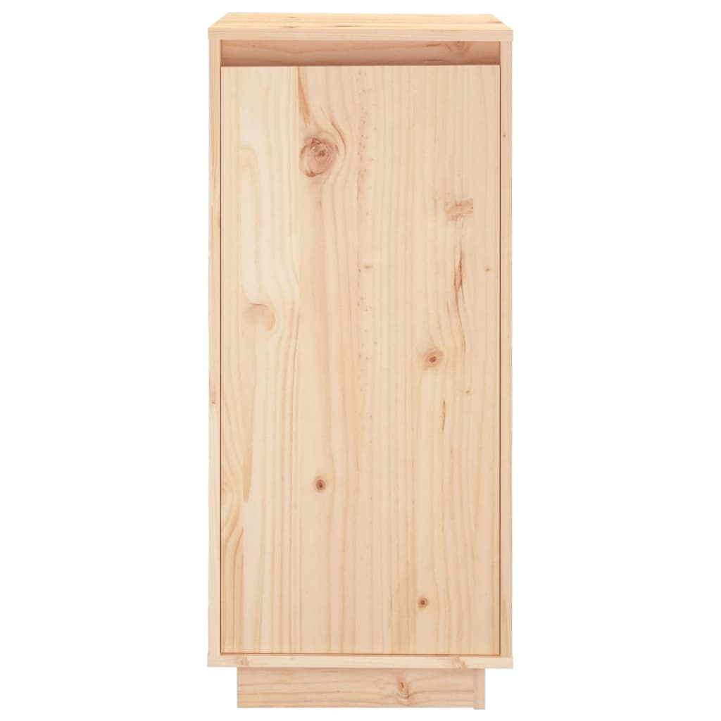 Skoskap 35x35x80 cm heltre furu