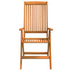 Klappstoler 2 stk heltre eukalyptus