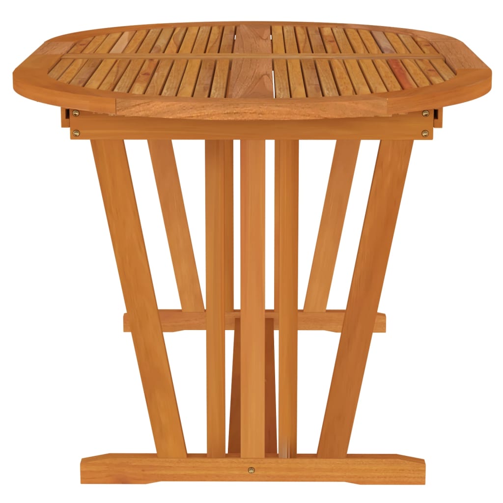 Hagebord 200x100x75 cm heltre eukalyptus