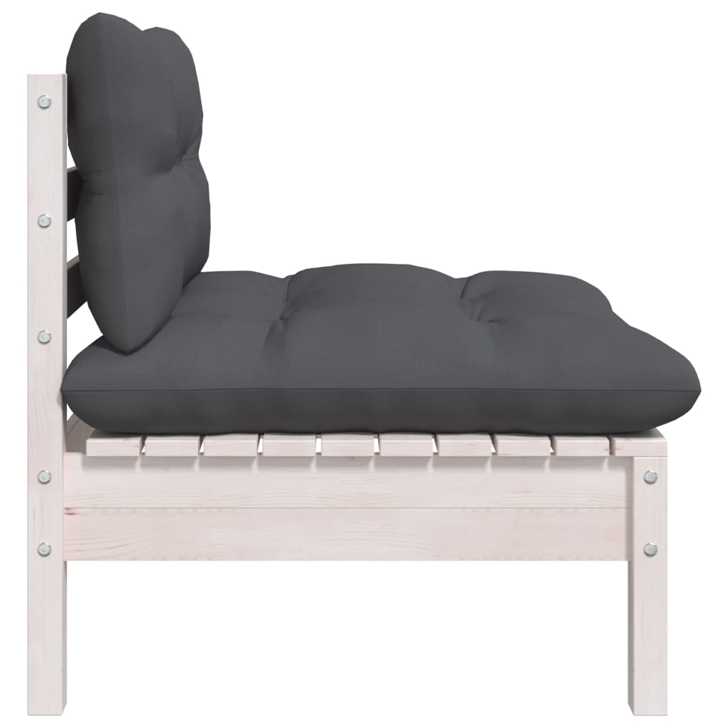 Hagesofagruppe med puter 5 deler heltre furu