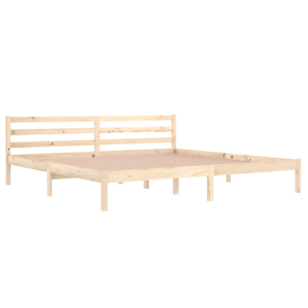Sengeramme heltre furu 200x200 cm