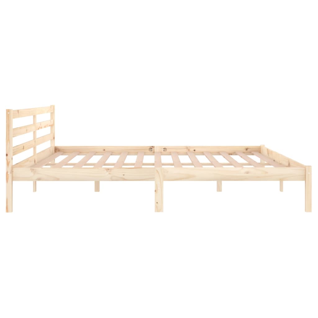 Sengeramme heltre furu 200x200 cm