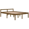 Seniorseng honningbrun 150x200 cm heltre furu