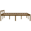 Seniorseng honningbrun 150x200 cm heltre furu