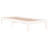 Sengeramme hvit heltre 75x190 cm Small Single