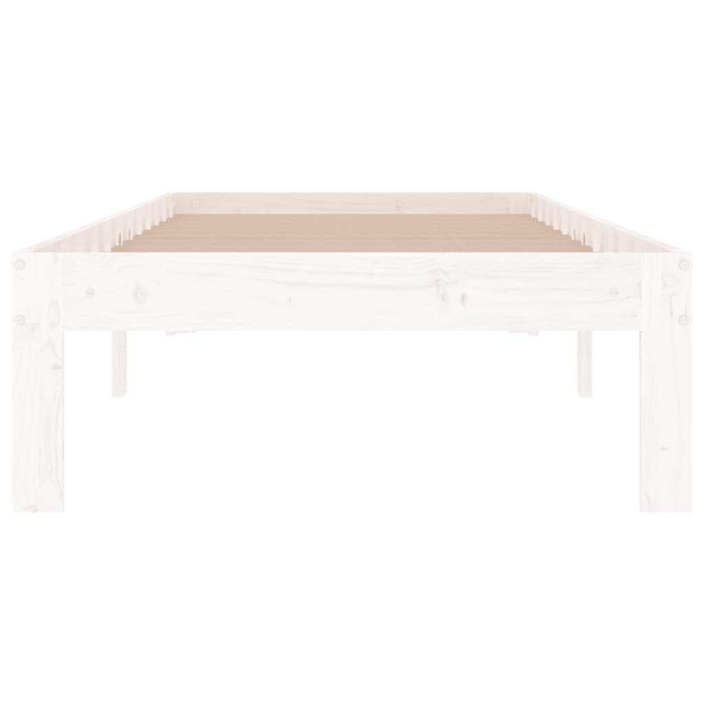 Sengeramme hvit heltre 75x190 cm Small Single