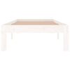 Sengeramme hvit heltre 75x190 cm Small Single