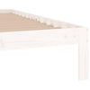 Sengeramme hvit heltre 75x190 cm Small Single