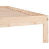 Sengeramme heltre furu 90x190 cm Single