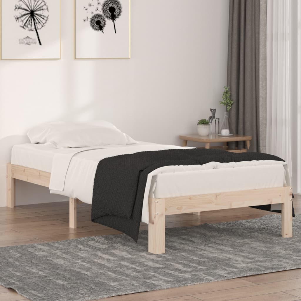 Sengeramme heltre furu 90x190 cm Single
