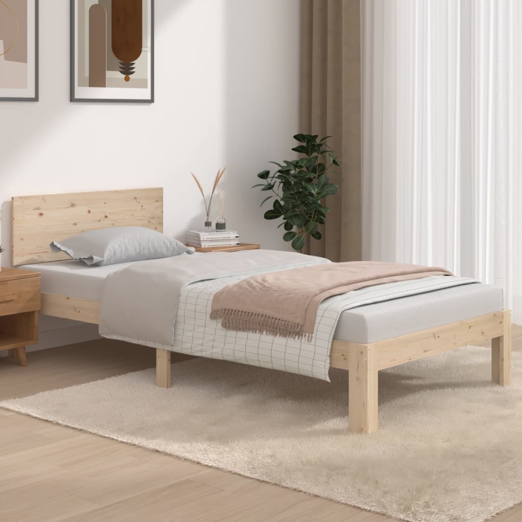 Sengeramme heltre furu 90x190 cm Single