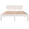 Sengeramme hvit heltre 120x190 cm Small Double