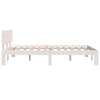 Sengeramme hvit heltre 120x190 cm Small Double