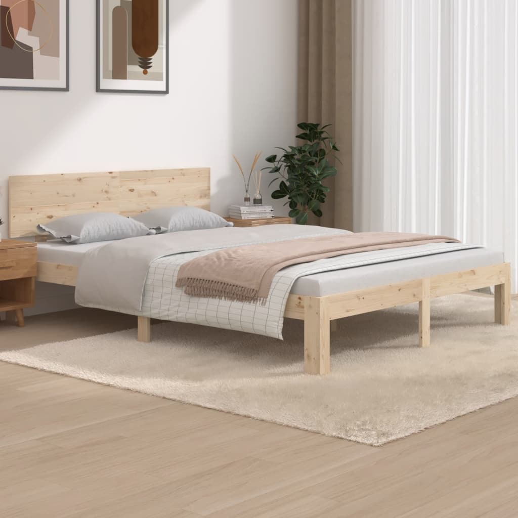 Sengeramme heltre furu 140x190 cm