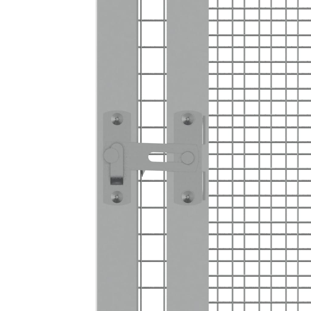 Fuglebur antrasitt 302,5x324,5x211,5 cm galvanisert stål