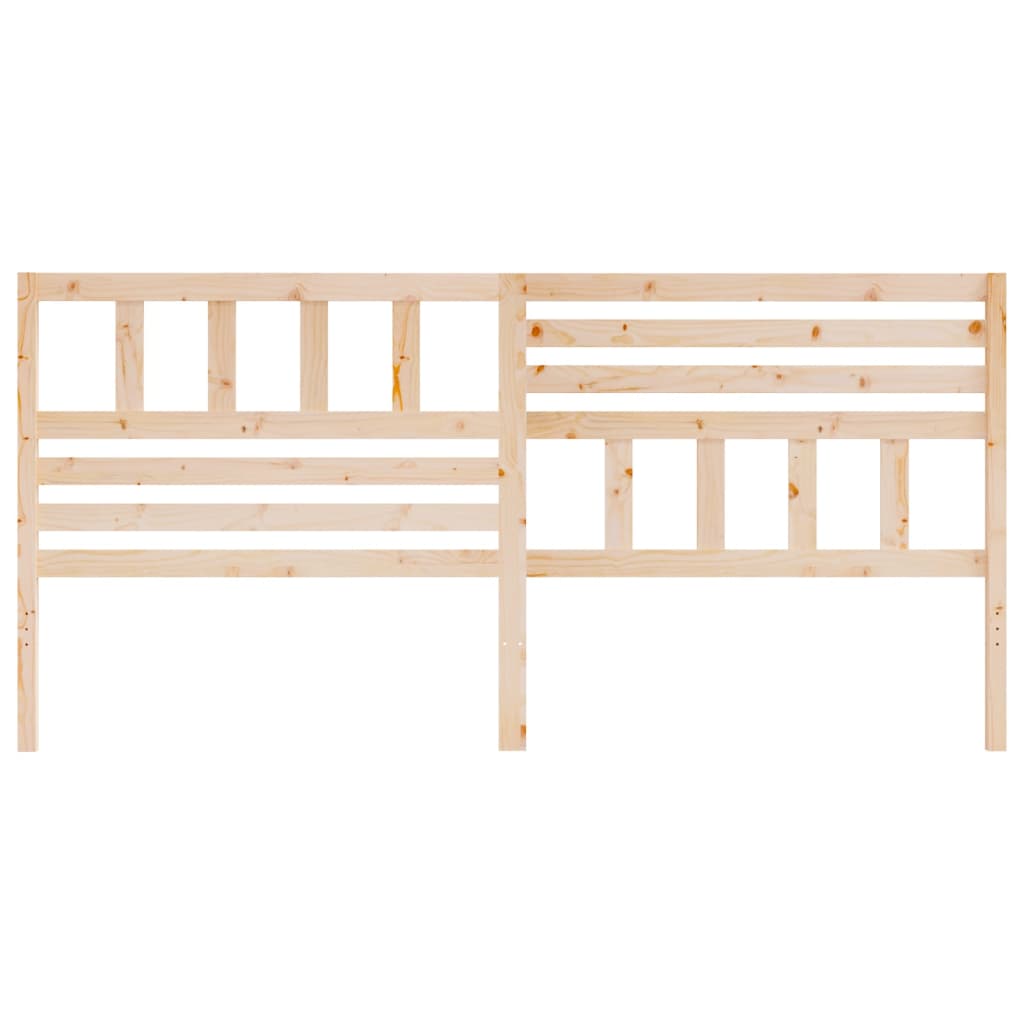 Sengegavl 206x4x100 cm heltre furu