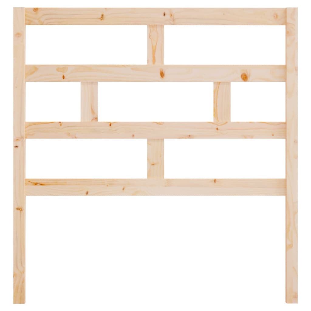Sengegavl 81x4x100 cm heltre furu
