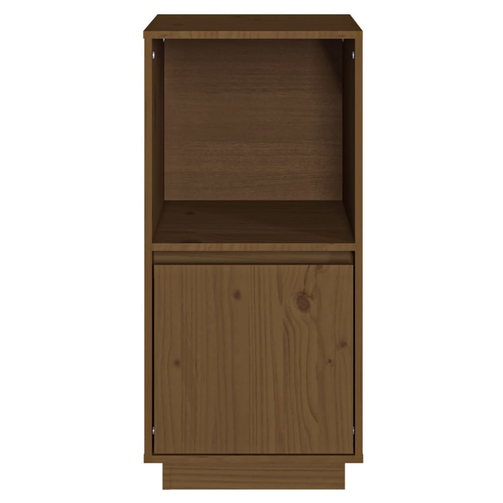 Skjenk honningbrun 38x35x80 heltre furu