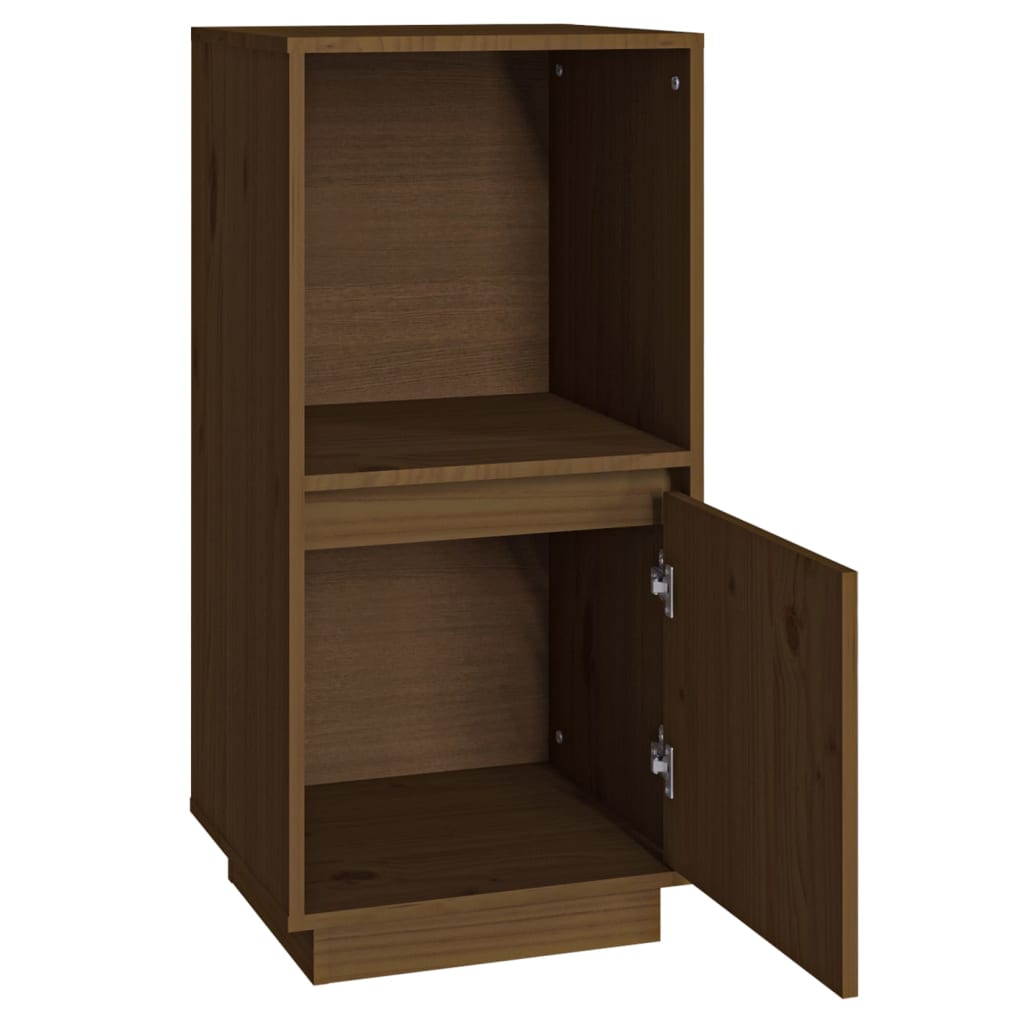 Skjenk honningbrun 38x35x80 heltre furu