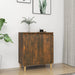 Skjenk røkt eik 60x35x70 cm konstruert tre