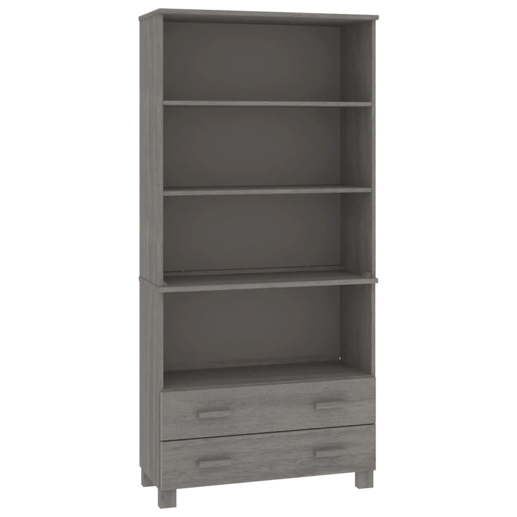 Highboard HAMAR heltre furu lysegrå
