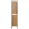 Romdeler 4 paneler bambus 160x180 cm
