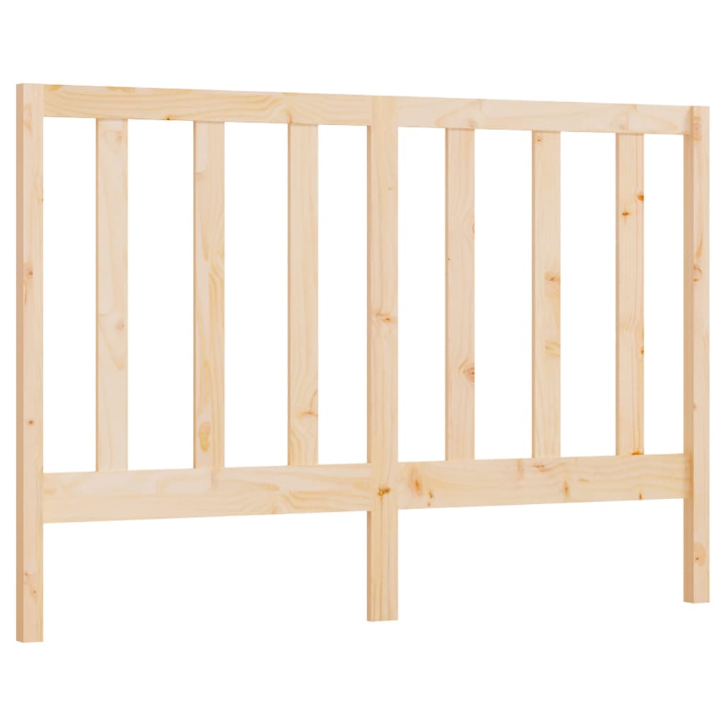 Sengegavl 141x4x100 cm heltre furu