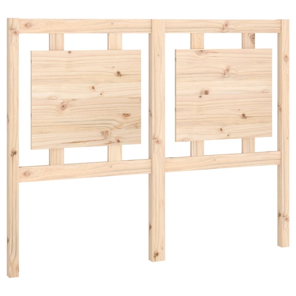 Sengegavl 125,5x4x100 cm heltre furu