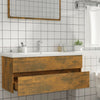 Servantskap røkt eik 100x38,5x45 cm konstruert tre