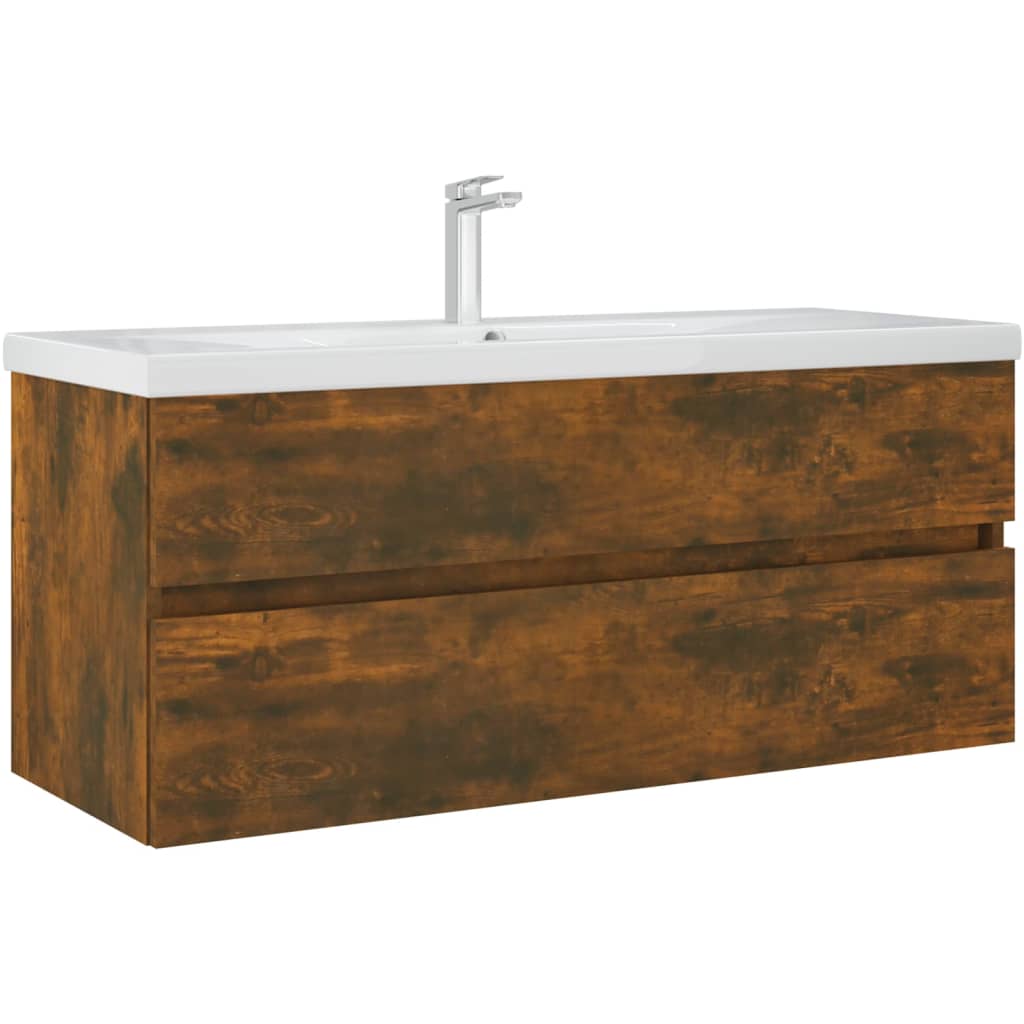Servantskap røkt eik 100x38,5x45 cm konstruert tre