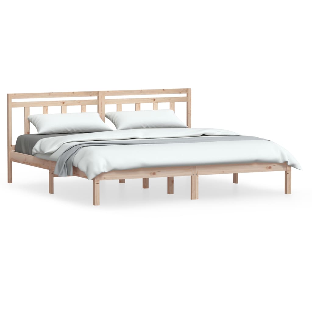 Sengeramme heltre furu 200x200 cm