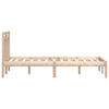 Sengeramme heltre furu 200x200 cm