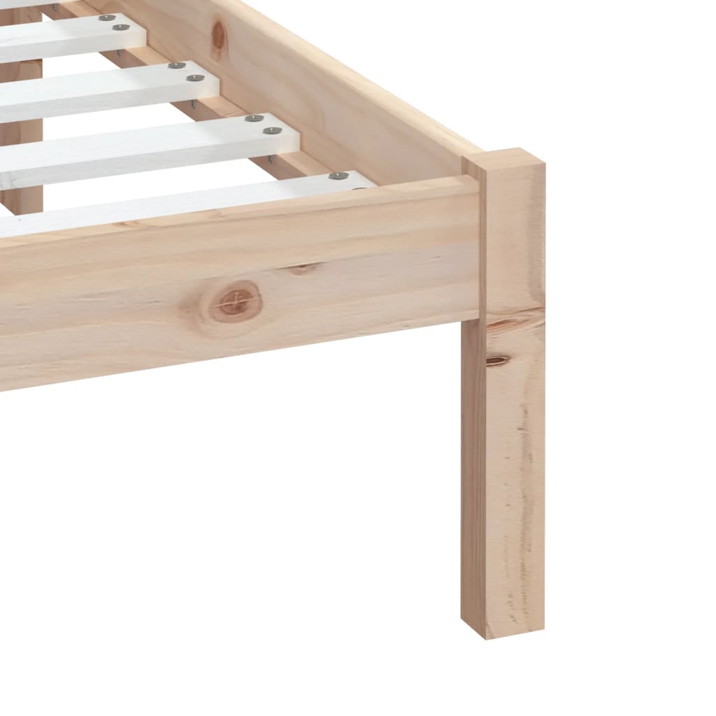 Sengeramme heltre furu 200x200 cm