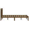 Sengeramme honningbrun heltre furu 200x200 cm