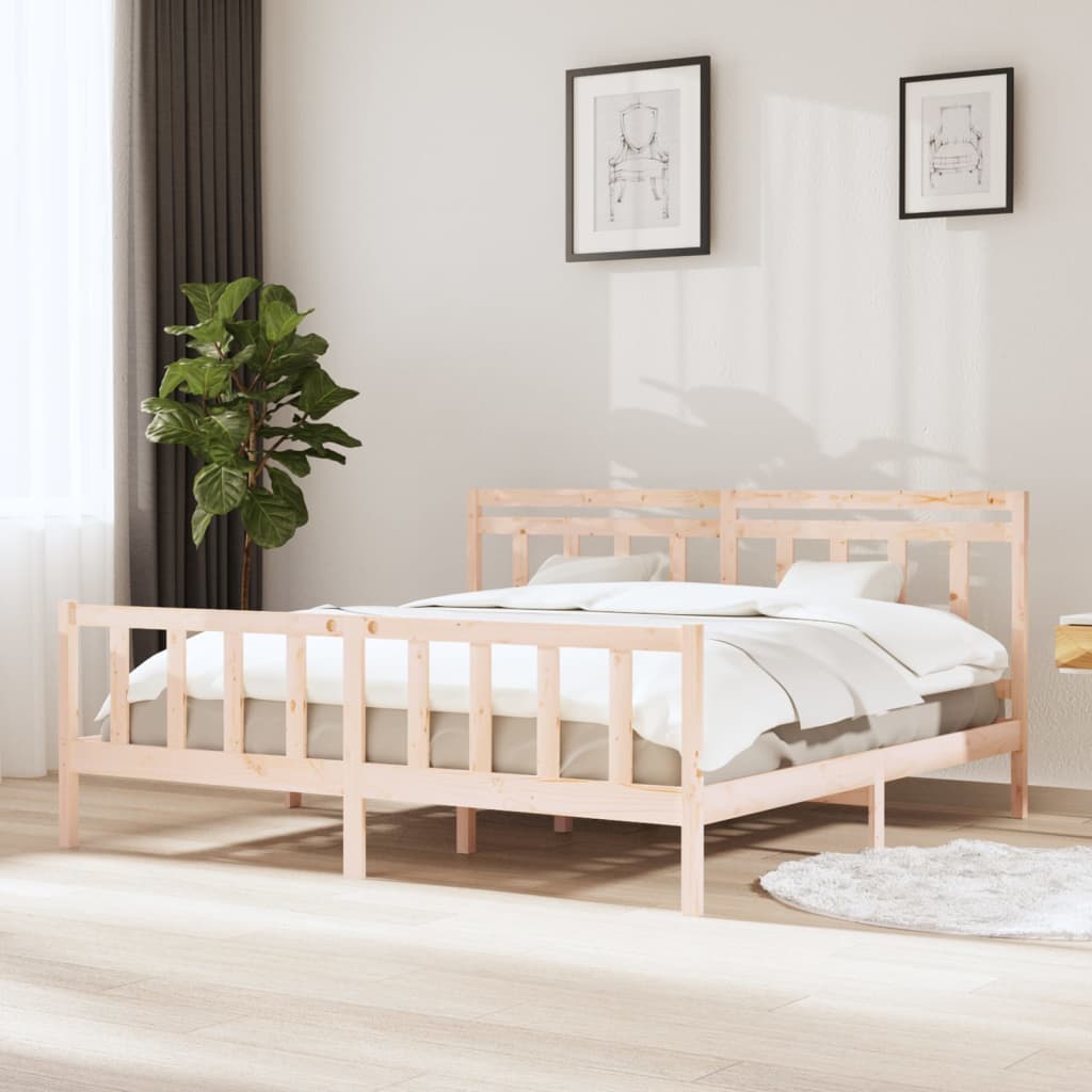 Sengeramme heltre 200x200 cm