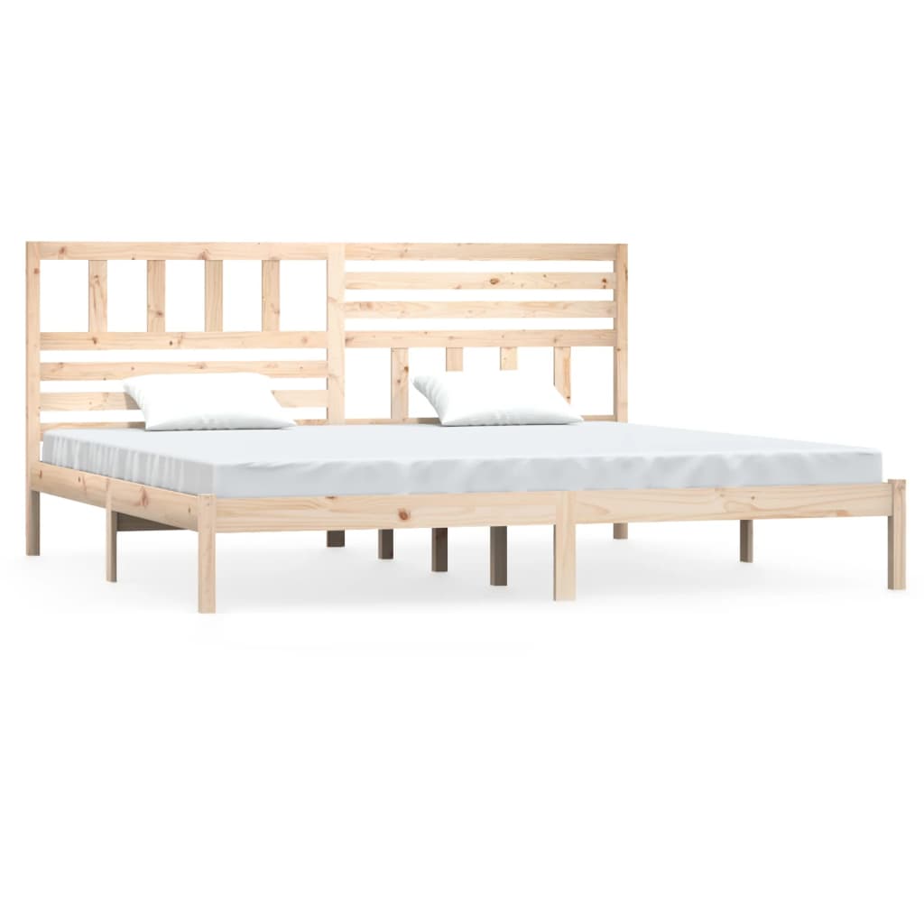 Sengeramme heltre furu 200x200 cm