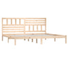 Sengeramme heltre furu 200x200 cm