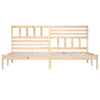 Sengeramme heltre furu 200x200 cm