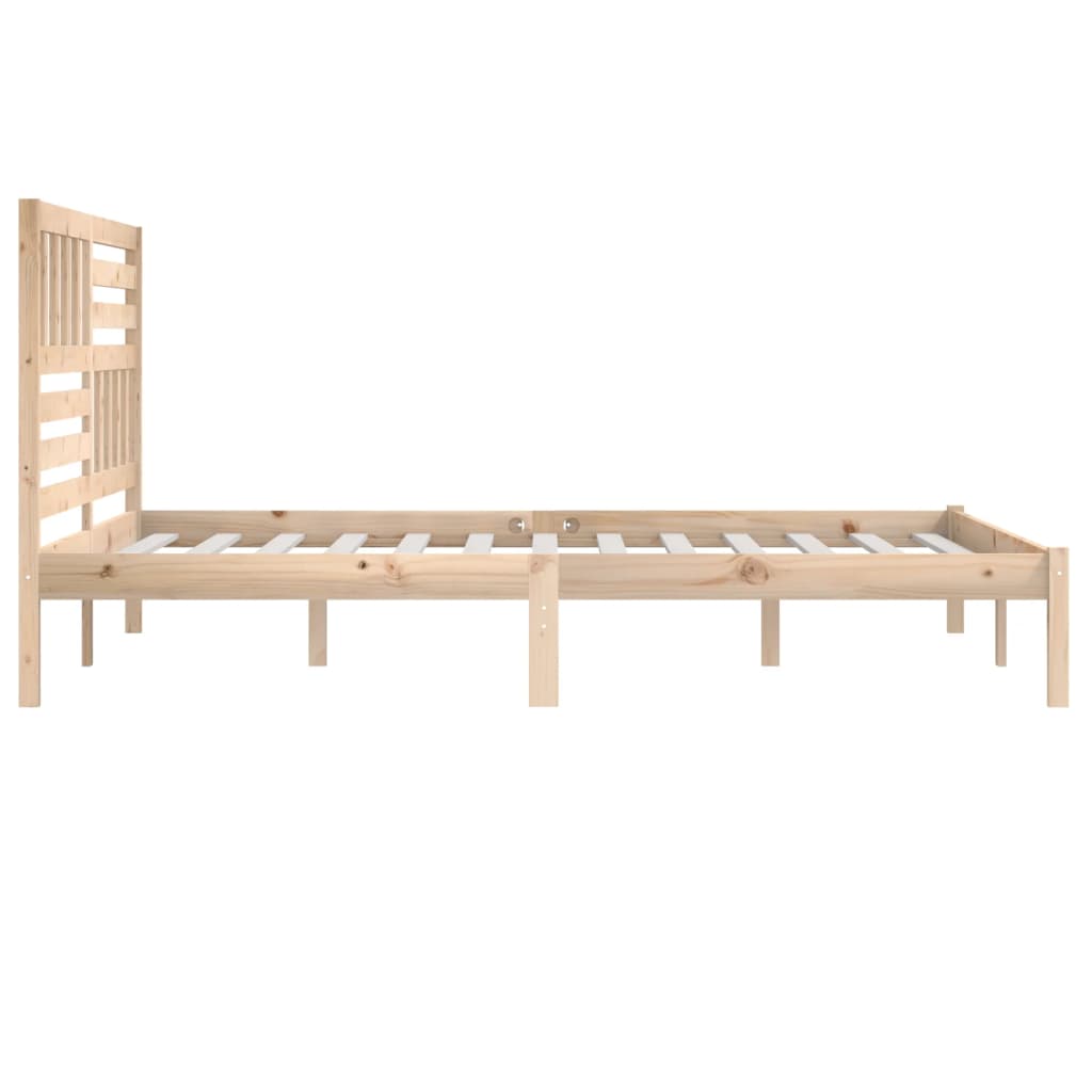 Sengeramme heltre furu 200x200 cm