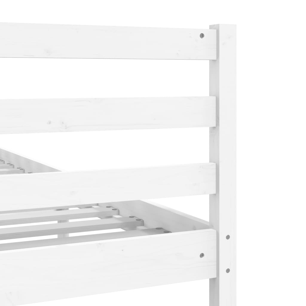 Sengeramme hvit heltre 160x200 cm