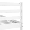 Sengeramme hvit heltre 200x200 cm
