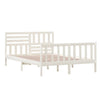 Sengeramme hvit heltre 140x200 cm