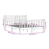 Sengeramme 150x200 cm King Size heltre