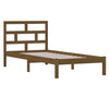 Sengeramme honningbrun heltre furu 100x200 cm