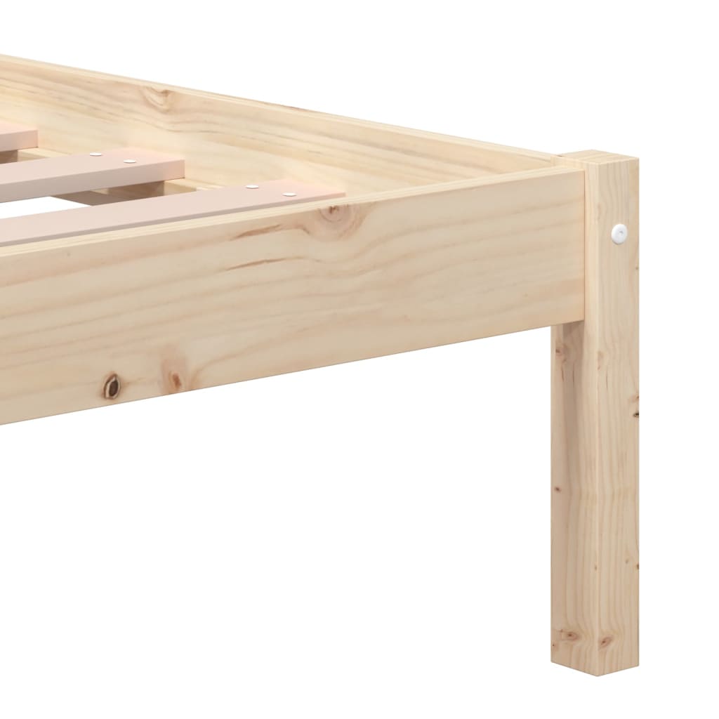 Sengeramme heltre furu 200x200 cm