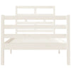 Sengeramme hvit 90x190 cm Single heltre