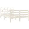 Sengeramme hvit 120x190 cm Small Double heltre