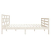 Sengeramme hvit 120x190 cm Small Double heltre